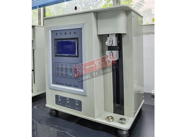 YG004电子单纤维强力机（气动夹持）