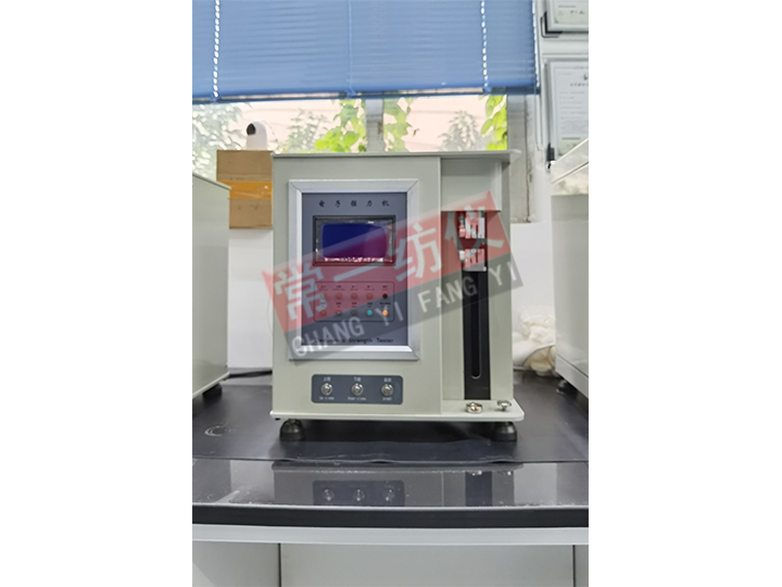 YG004电子单纤维强力机（气动夹持）