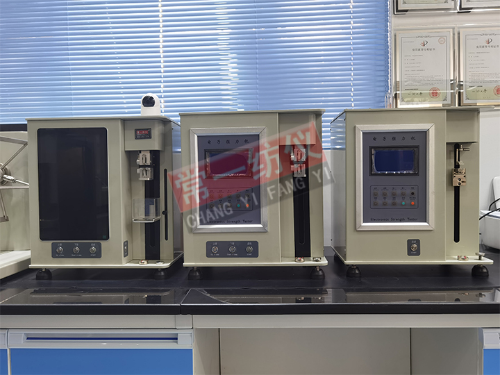 YG004电子单纤维强力机（气动夹持）